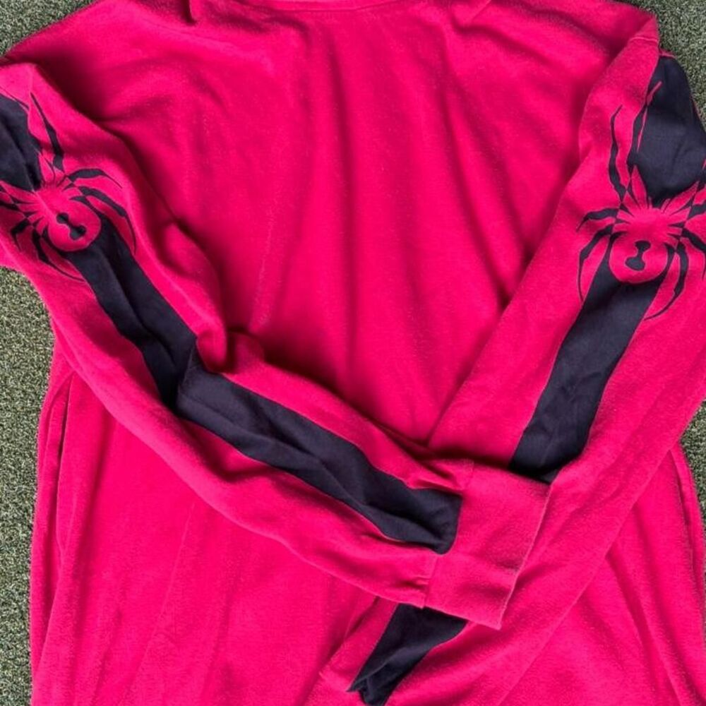 Spyder Men's Pink and Red Shirt